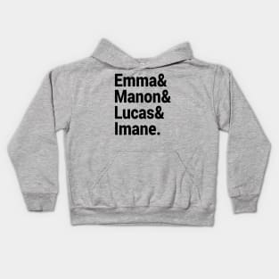 Skam France Names Kids Hoodie